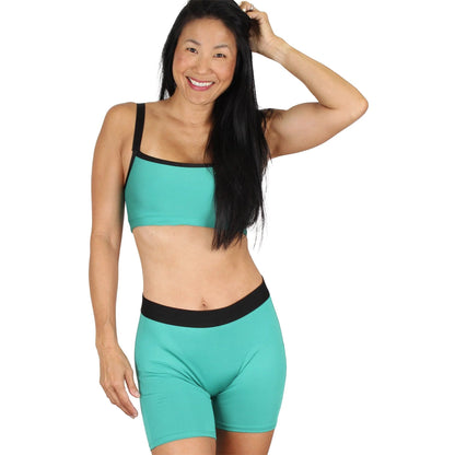 Undersummers Women's Womens Boxer Brief 5"