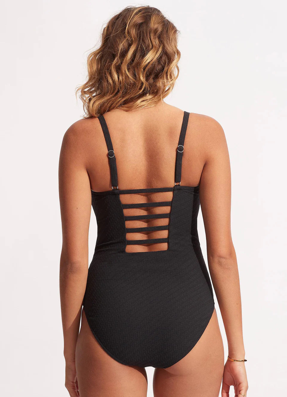 Seafolly Women's Willow DD One Piece - Black