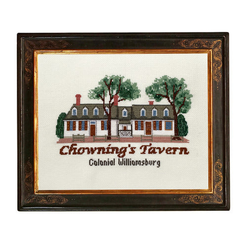 The Shops at Colonial Williamsburg "Chowning's Tavern" Counted Cross Stitch Kit