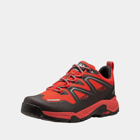 Helly Hansen Men's Cascade HELLY TECH Waterproof Low Cut Hiking Boots - 222 ALERT RED /