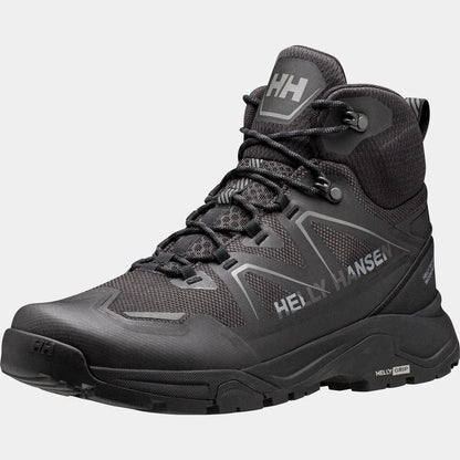 Helly Hansen Men's Cascade HELLY TECH Waterproof Mid Cut Hiking Boots - 990 BLACK / NEW