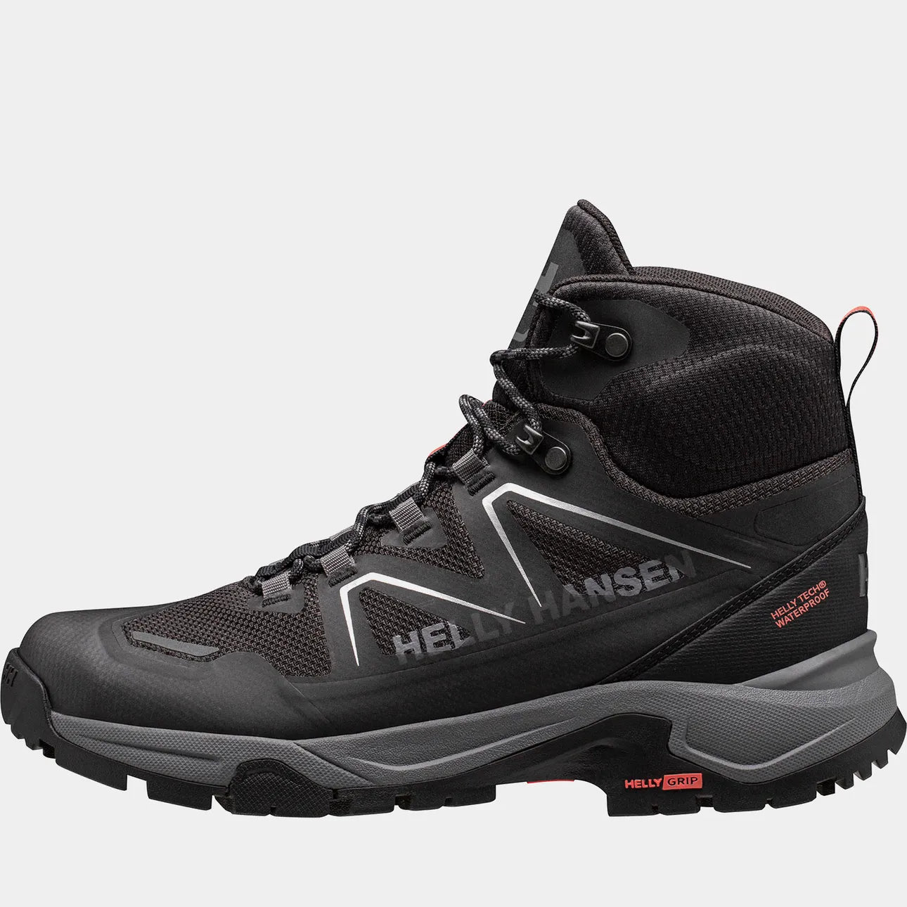 Helly Hansen Women's Cascade HELLY TECH Waterproof Mid Cut Hiking Boots - 990 BLACK / BRI