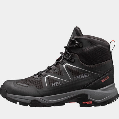 Helly Hansen Women's Cascade HELLY TECH Waterproof Mid Cut Hiking Boots - 990 BLACK / BRI