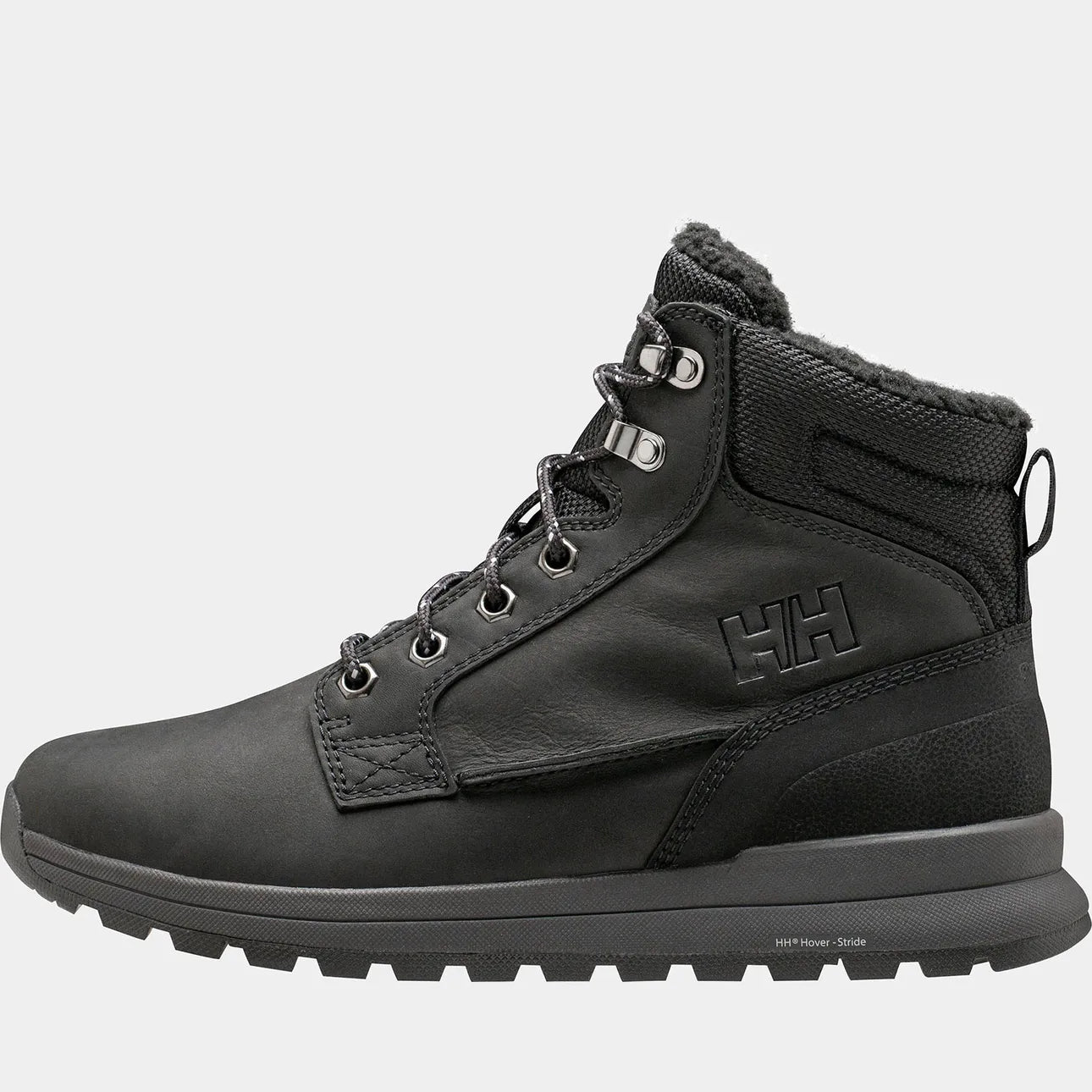 Helly Hansen Men's Kelvin Lx Waterproof Leather Boots - 990 BLACK/CHARC