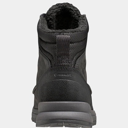 Helly Hansen Men's Kelvin Lx Waterproof Leather Boots - 990 BLACK/CHARC