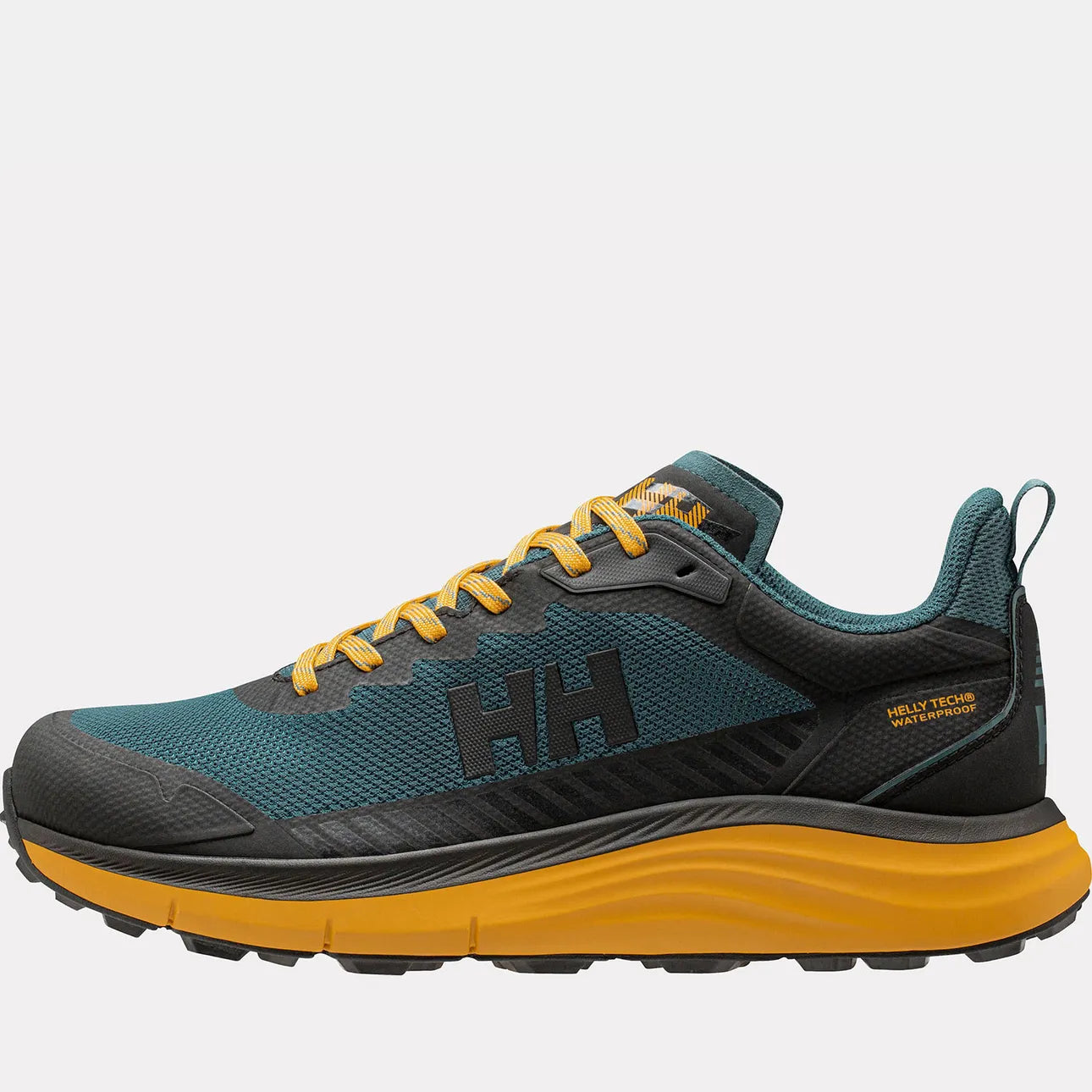 Helly Hansen Men's Stega Helly Tech WATERPROOF Hiking Shoes - 453 DARK CREEK