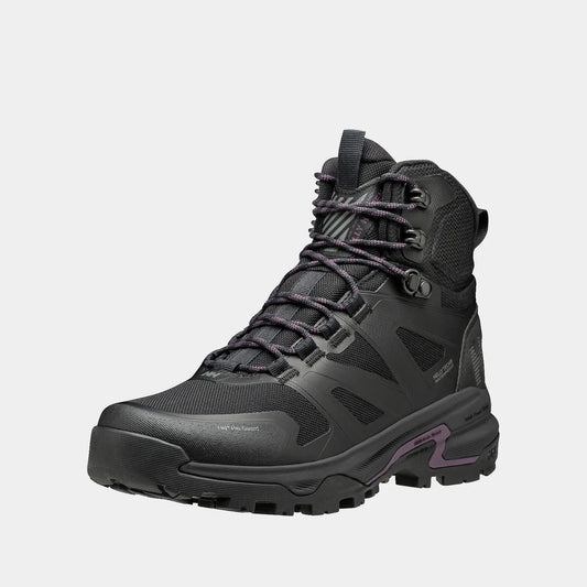 Helly Hansen Women's Ascender Mid Helly Tech WATERPROOF Hiking Boots - 990 BLACK