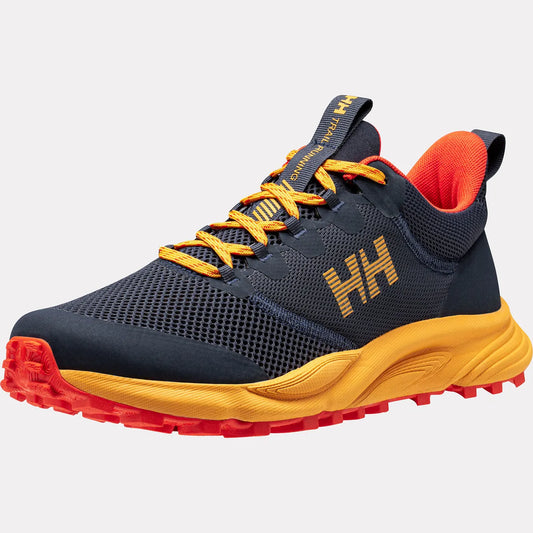 Helly Hansen Men's Featherswift 2 Trail Running Shoes - 597 NAVY / GOLD
