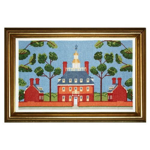 The Shops at Colonial Williamsburg Karen Cruden "The Governor's Palace" Counted Cross Stitch Kit