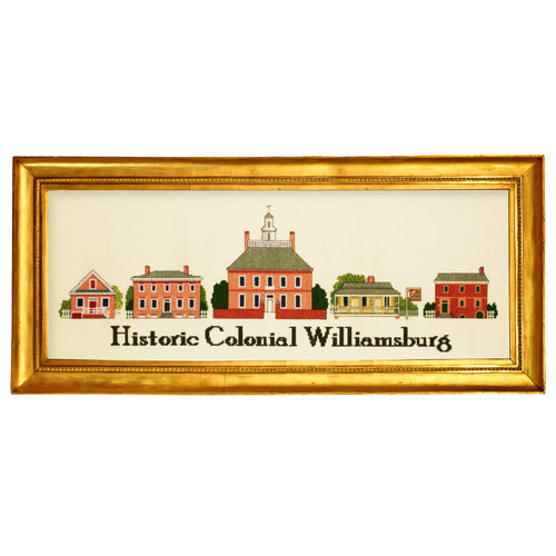 The Shops at Colonial Williamsburg "Historic Colonial Williamsburg" Counted Cross Stitch Kit