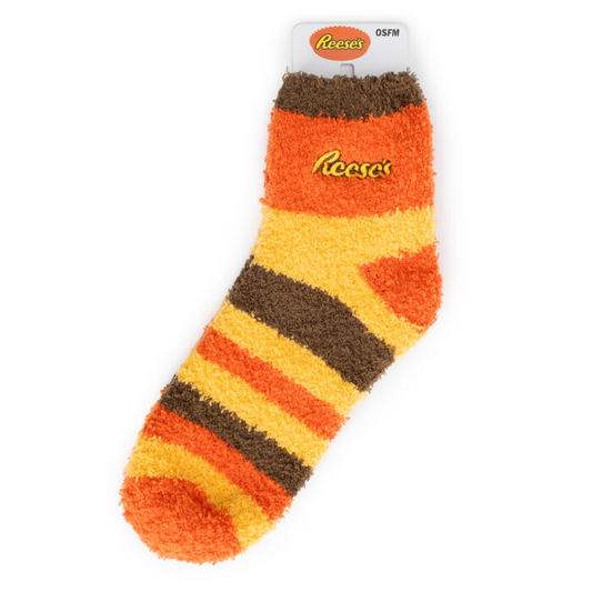 REESE’S Peanut Butter Cup Fuzzy Socks