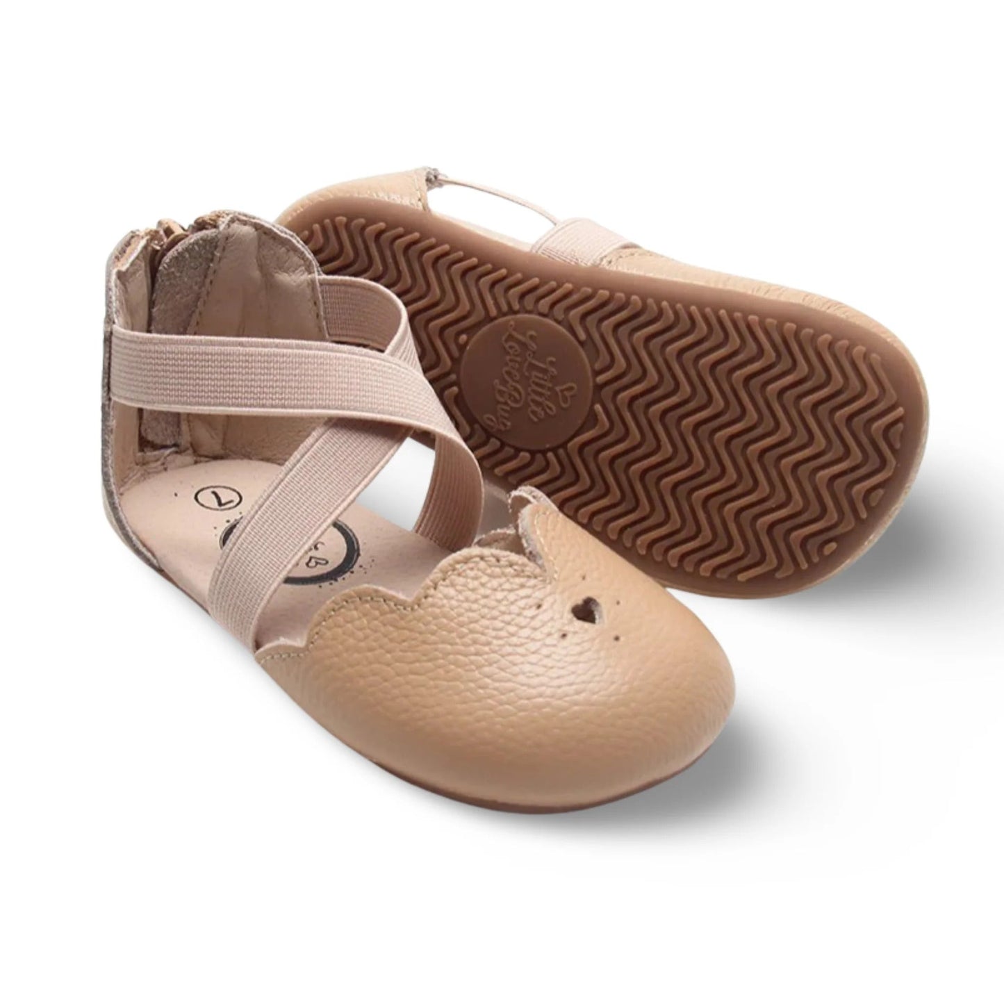 Little Love Bug Co. Nude Sophia Sandal