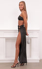 Lucy In The Sky Two Piece Set in Black