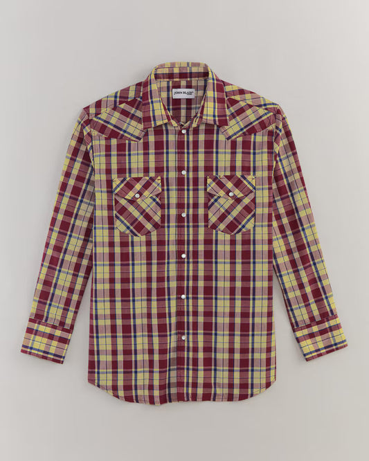 BLAIR John Blair Long-Sleeve Snap-Front Shirt