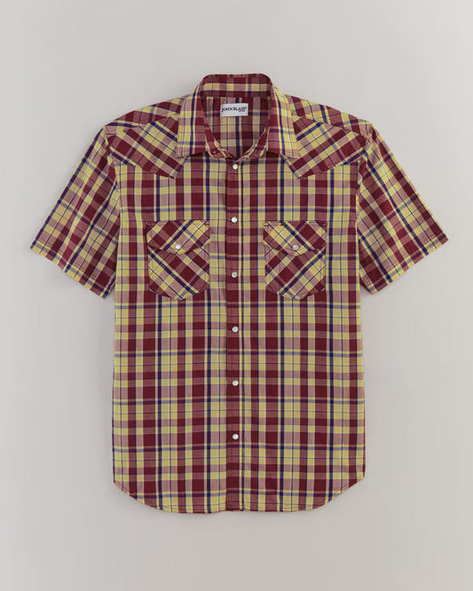 BLAIR John Blair Short-Sleeve Snap-Front Shirt