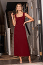 Cupshe Square Neck Sleeveless Maxi Dress (x2)