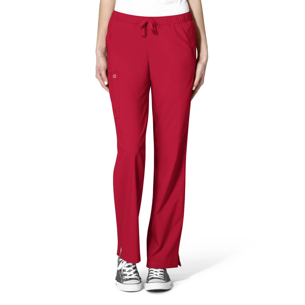 Wink W123 Women's Drawstring Pant #5255 - Red