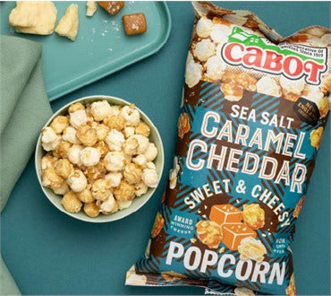 Dakin Farm Cabot Sea Salt Caramel Cheddar Popcorn