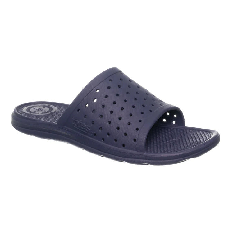 Totes Everywear Women's Ara Perforated Slide