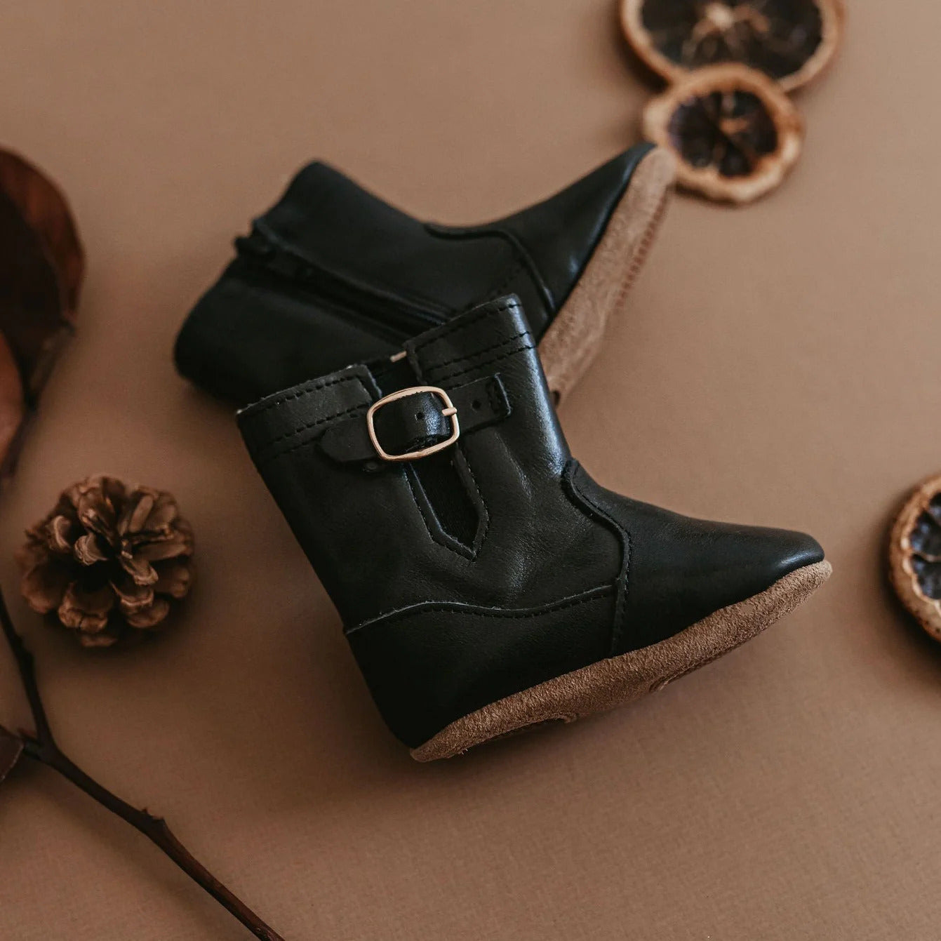 Little Love Bug Co. Midnight Riding Boot {Premium Leather}