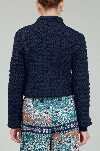 Ruby & Jenna Women's Quilted Puffed Jacket