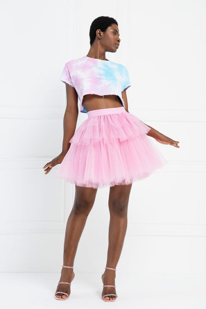 Kikiriki Women's New Pink Mini Tutu Skirt