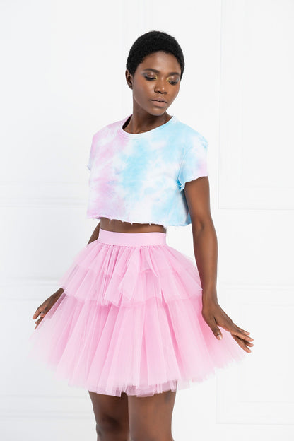 Kikiriki Women's New Pink Mini Tutu Skirt