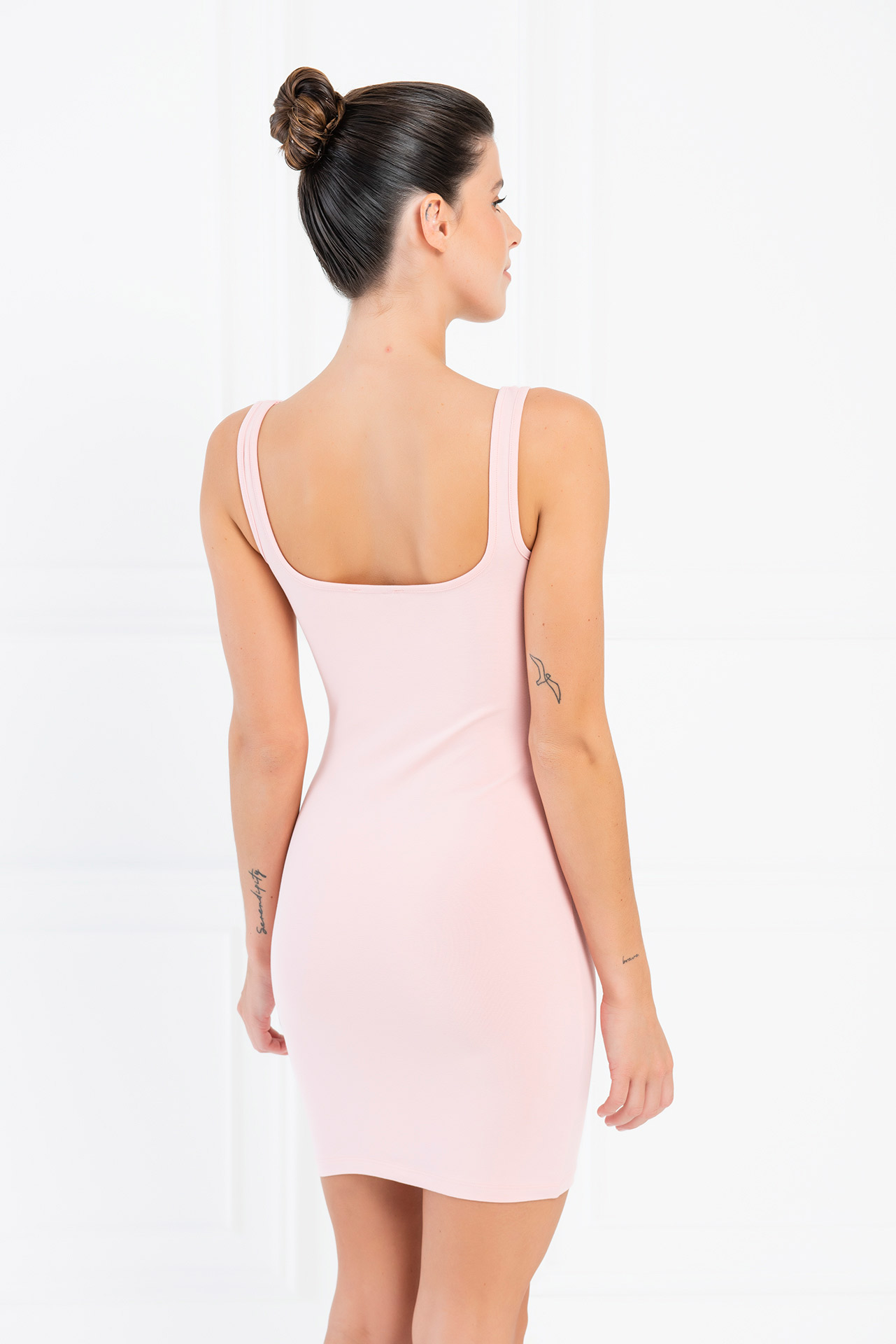 Kikiriki Women's Pink Cami Mini Dress