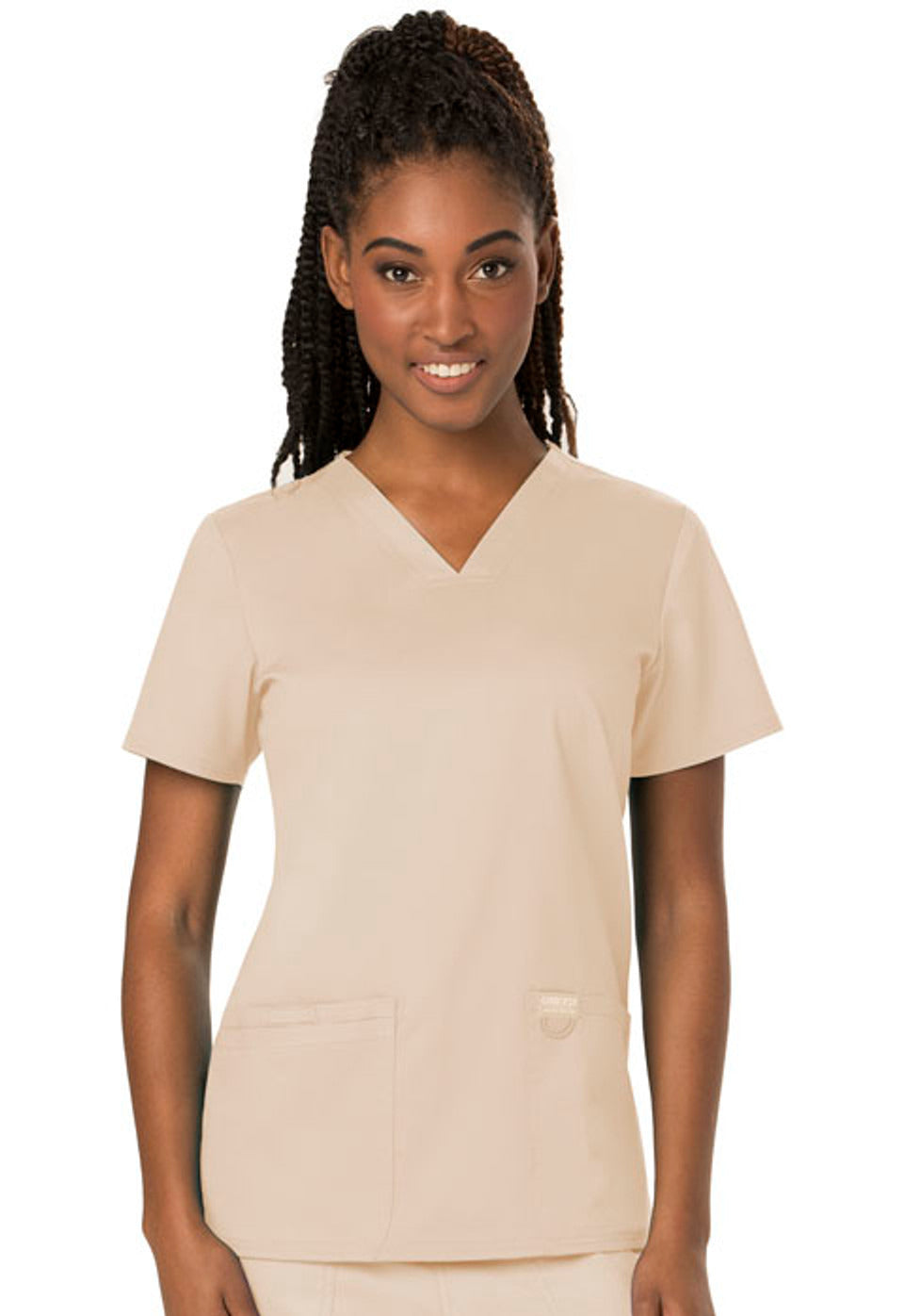 Cherokee Workwear Revolution Women's V-Neck Top #WW620 4