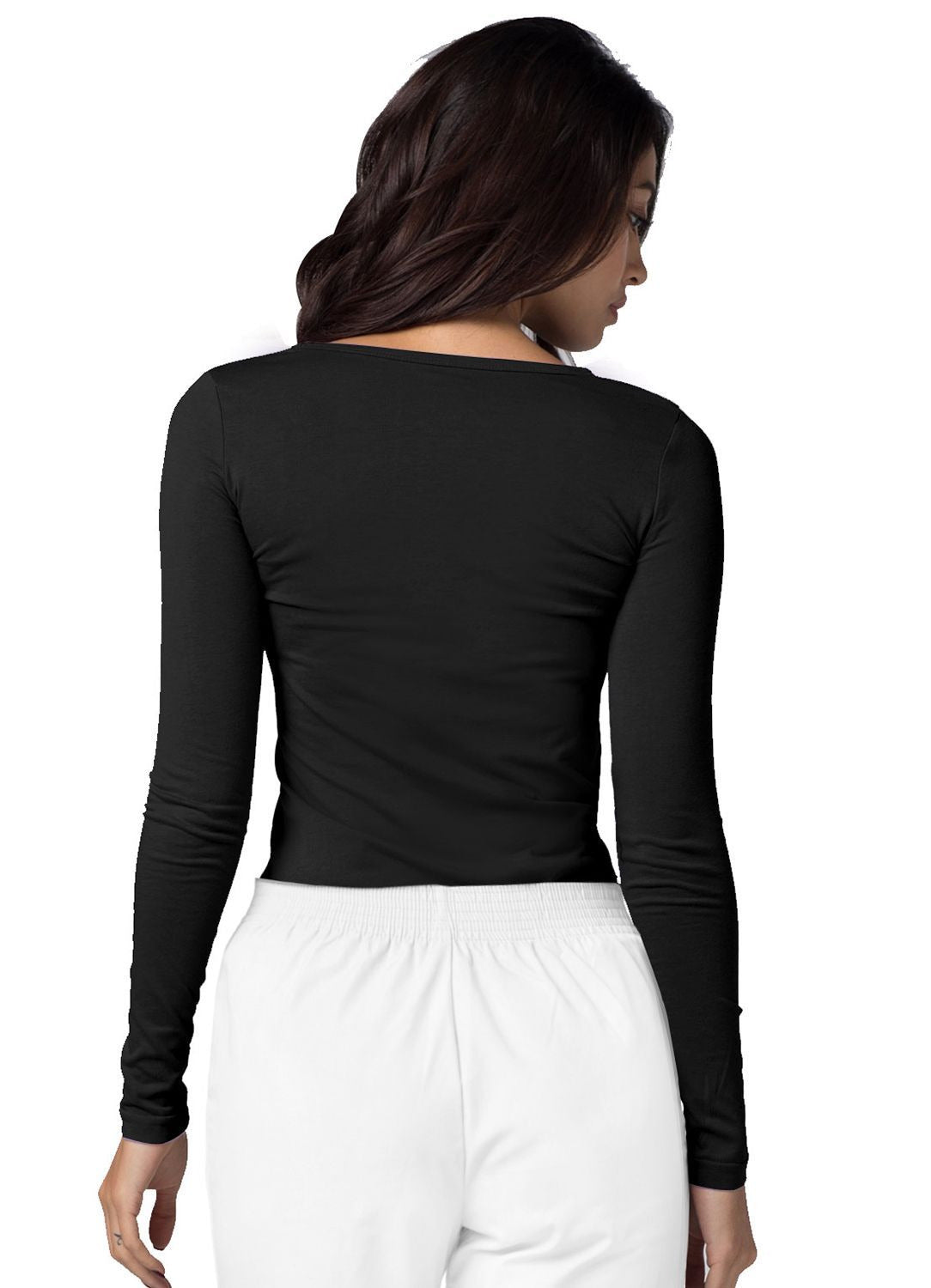 Adar Women's Notched V-neck Top 1