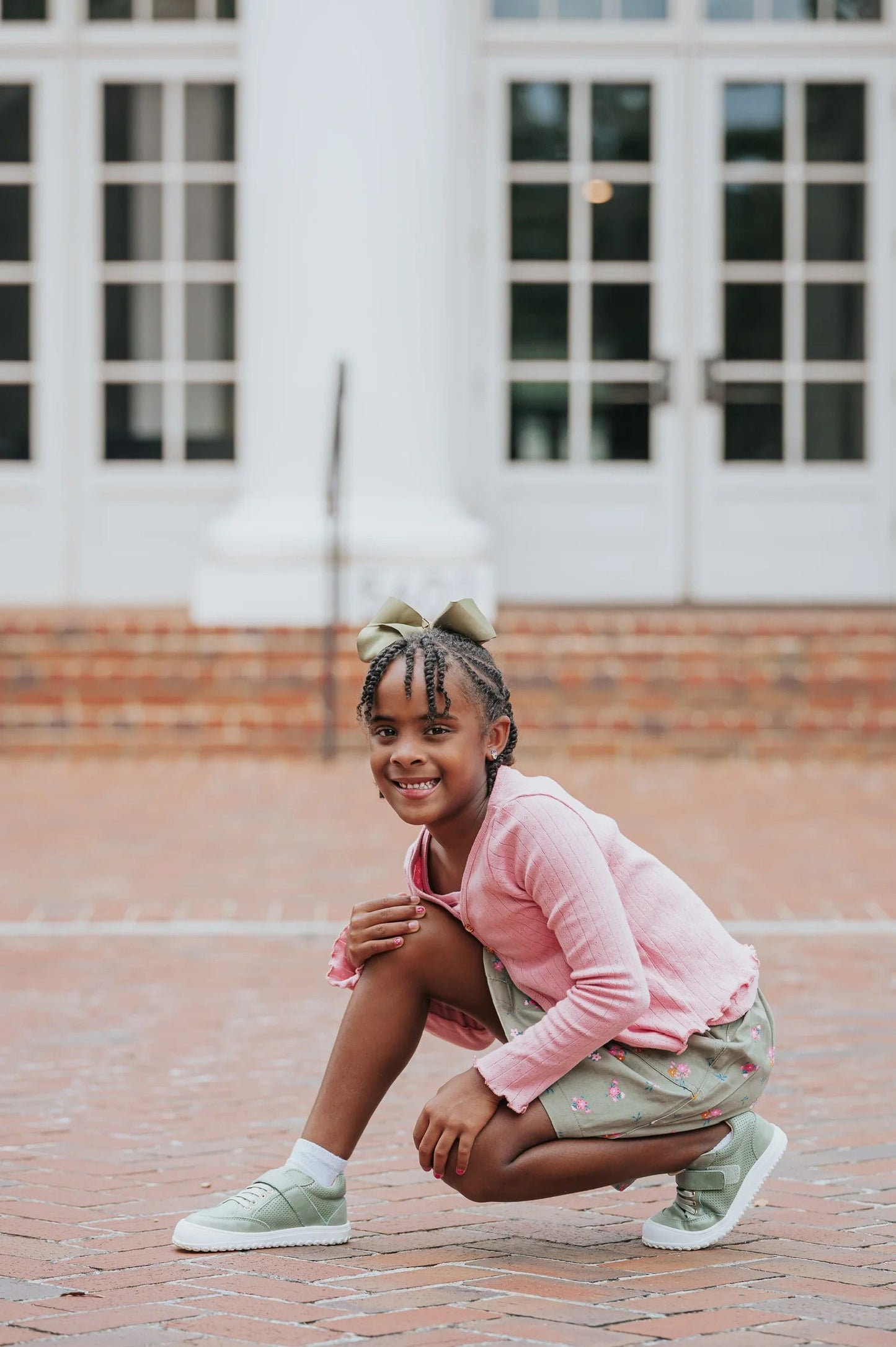 Little Love Bug Co. Play Perfect Avocado Low Top {Premium Leather}