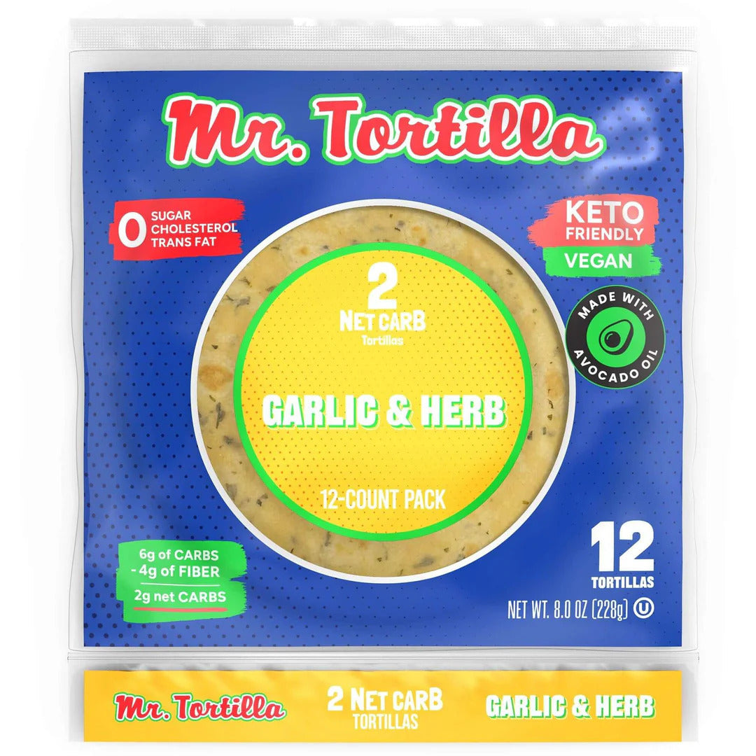 Mr. Tortilla 2 Net Carb Tortillas