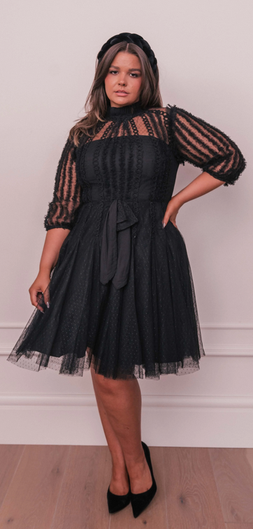 JessaKae Cecilia Dress - Black