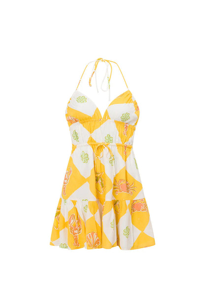 Sabo Skirt Astyn Dress - Oceano Yellow