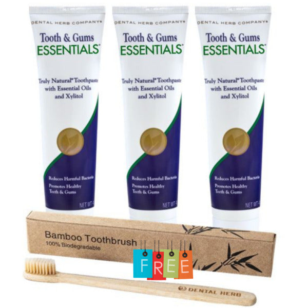 Dental Herb 3 Pack – Essentials Toothpaste