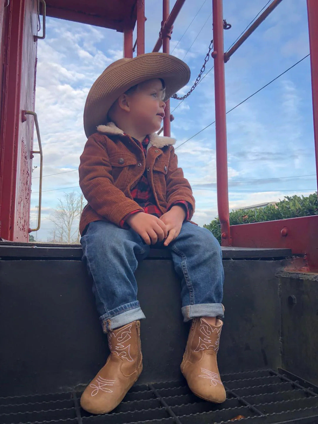 Little Love Bug Co. Love Bug Cowboy Boot {Premium Leather}