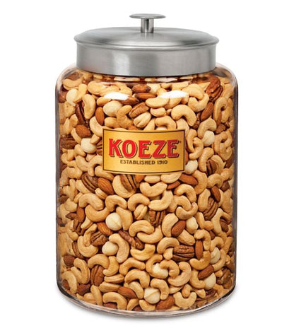 Koeze Office Party – Mixed Nuts with Macadamias - 12 lb. Jar