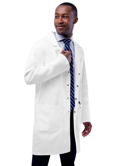 Adar Unisex 36" Snap Front Lab Coat