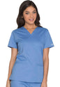 Cherokee Workwear Core Stretch Women's V-Neck Top #WW630 1