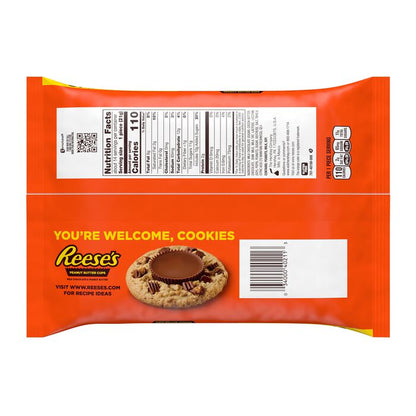 REESE'S Milk Chocolate Peanut Butter Snack Size Cups, Candy Bag, 10.5 oz