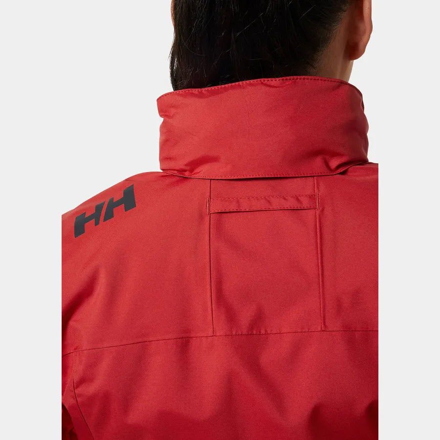 Helly Hansen Women’s Crew Hooded Midlayer Jacket 2.0 - 162 RED