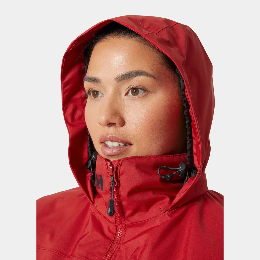 Helly Hansen Women’s Crew Hooded Midlayer Jacket 2.0 - 162 RED