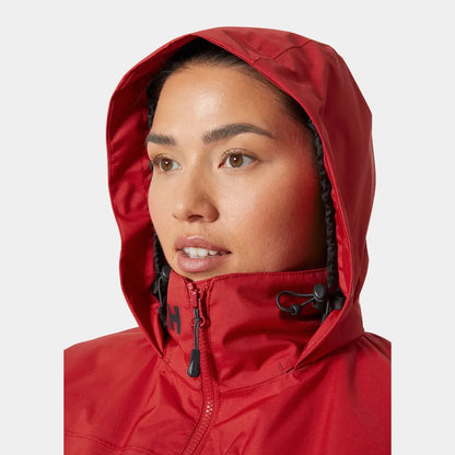 Helly Hansen Women’s Crew Hooded Midlayer Jacket 2.0 - 162 RED