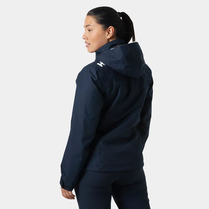 Helly Hansen Women’s Crew Hooded Midlayer Jacket 2.0 - 597 NAVY