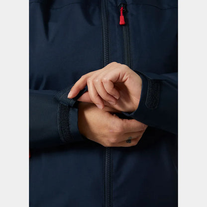 Helly Hansen Women’s Crew Hooded Midlayer Jacket 2.0 - 597 NAVY