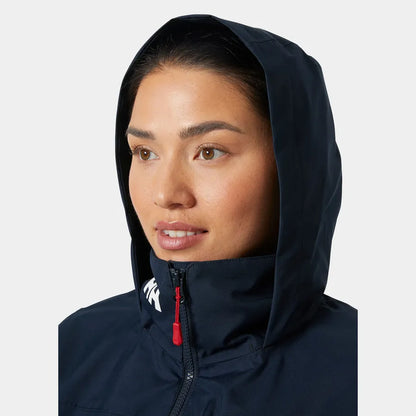 Helly Hansen Women’s Crew Hooded Midlayer Jacket 2.0 - 597 NAVY