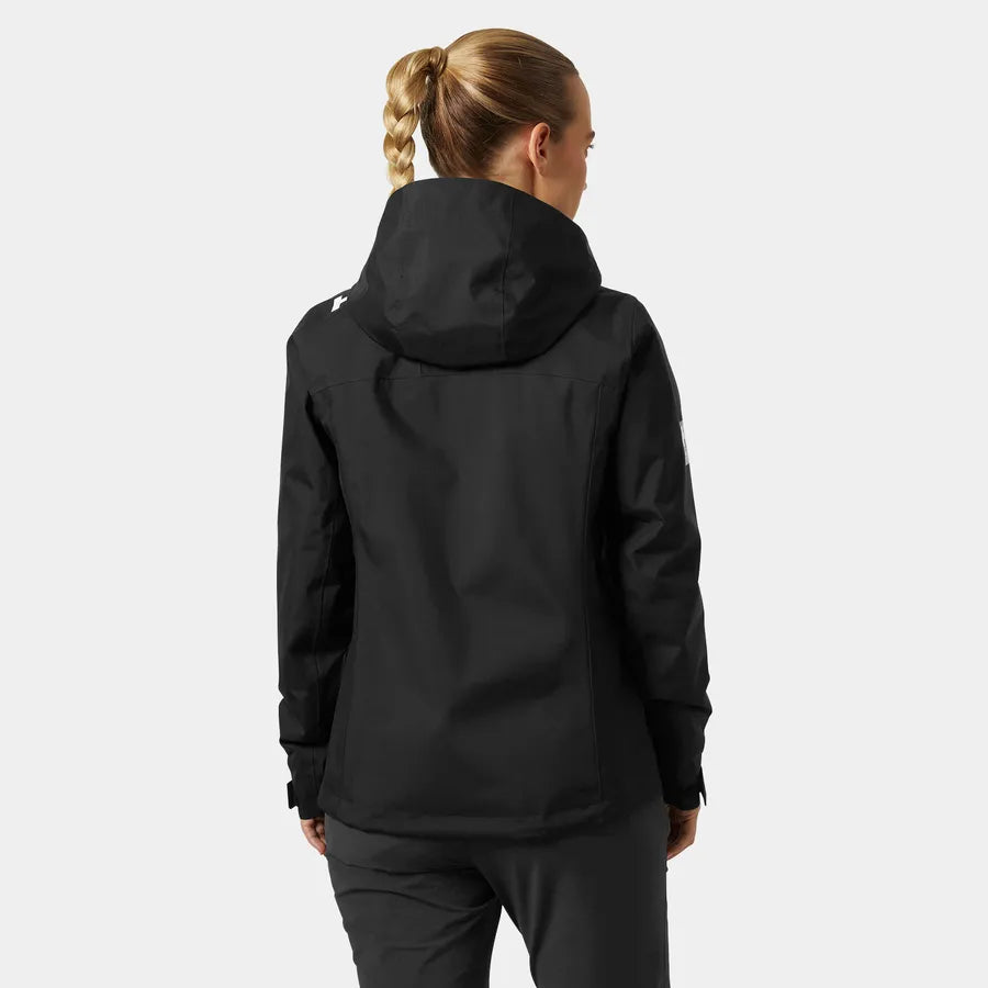 Helly Hansen Women’s Crew Hooded Midlayer Jacket 2.0 - 990 BLACK