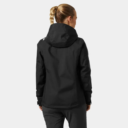 Helly Hansen Women’s Crew Hooded Midlayer Jacket 2.0 - 990 BLACK