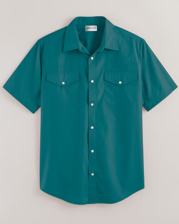 BLAIR Haband Snap-Tastic Western Shirt Top 2