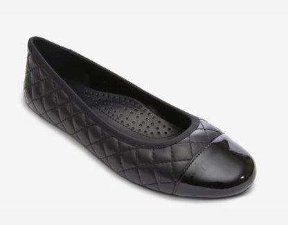 Marmi Shoes Women's VANELi Serene - Black Nappa Double Wide